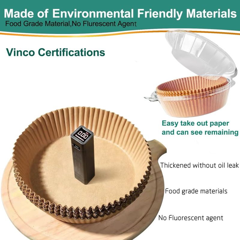 4 Qt Air Fryer Liners - Image 6