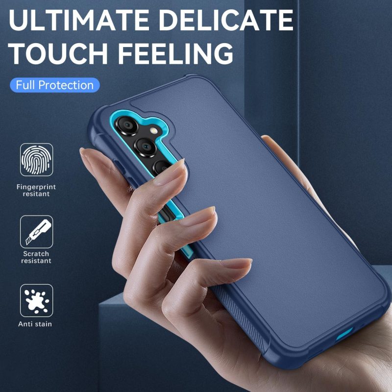 A16 Hybrid Protective Case for Galaxy A16 5G - Blue/Glacier Blue - Image 2