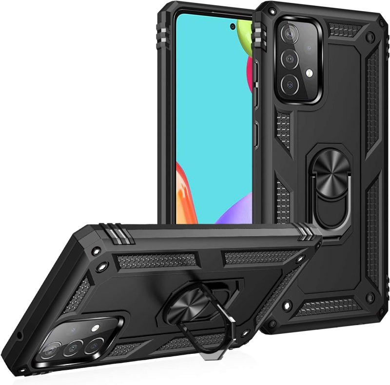 A52 Phone Case for Galaxy A52 5G - Black - Image 2