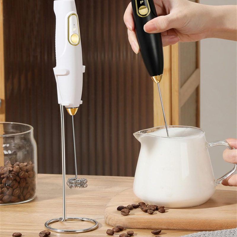Kitchen Stirrer Electric Milk Frother Multifunctional Mixing Tool Electric Blenders For Traveling Outdoor Milk Foamer Device - Image 3