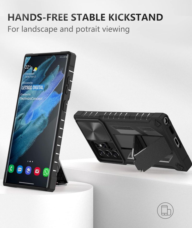 S22 Hybrid Protective Case for Galaxy S22 Ultra - Image 4