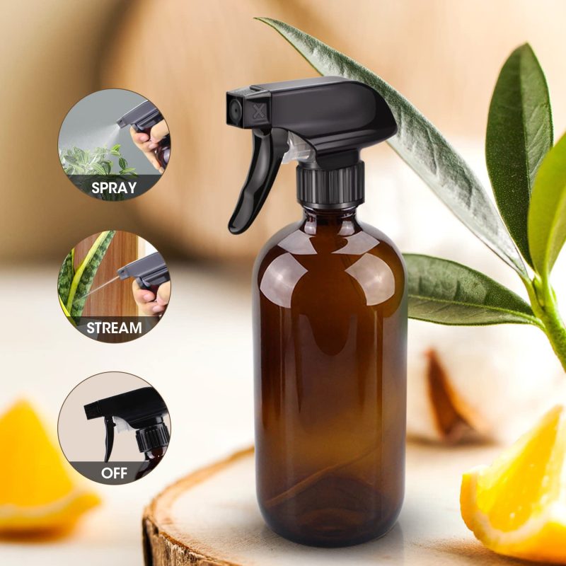 Wedama Amber Glass Spray Bottles - Image 2