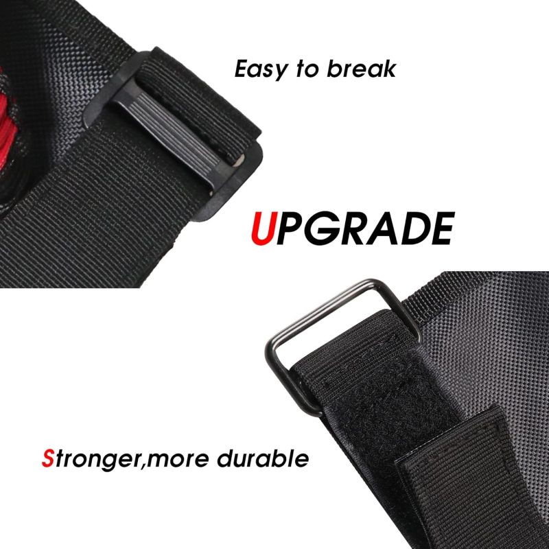 Handles Grab Roll Bar Grab Handles Grip Handle For Jeep Wrangler Accessories Tj Jk Jl Gladiator Jt Utv Atv - Upgrade Metal Buckle - Image 3