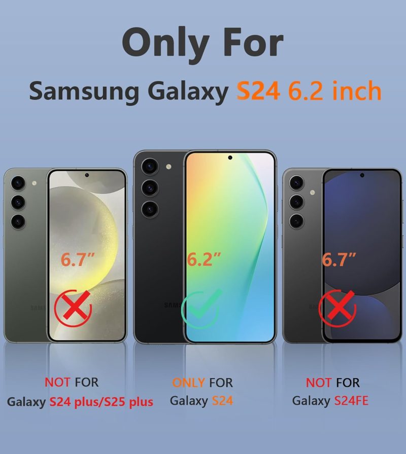 FNTCASE Hybrid Protective Case for Galaxy S24 - Image 2