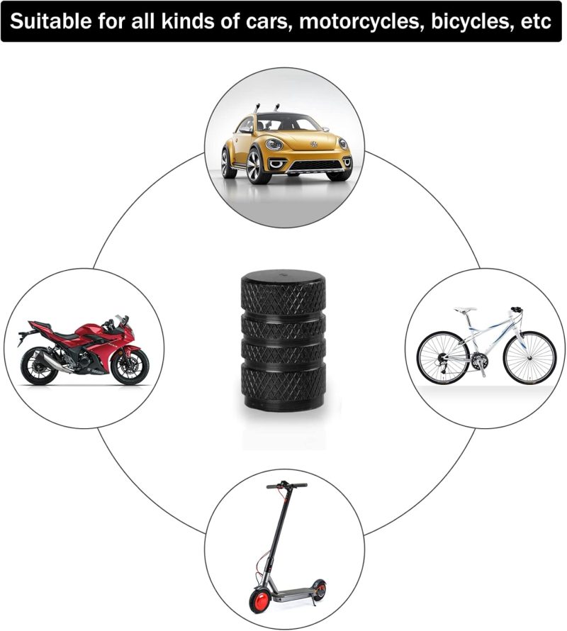 Singaro 12Pcs Tire Valve Stem Caps - Image 5