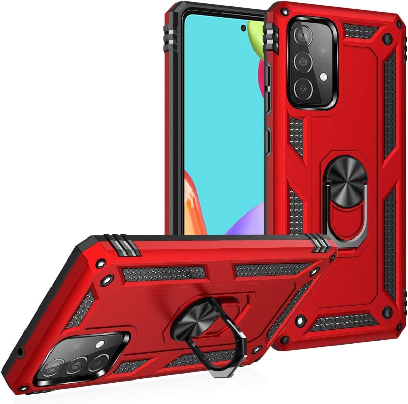 A52 Phone Case for Galaxy A52 5G - Red - Image 2