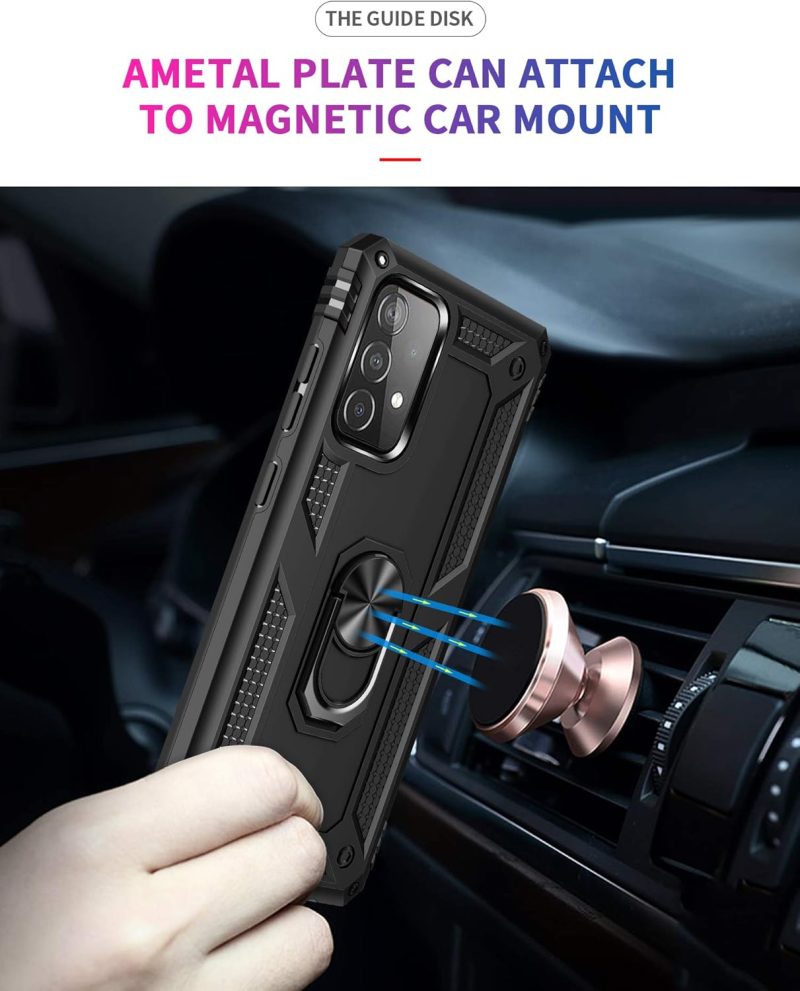 A52 Phone Case for Galaxy A52 5G - Black - Image 3
