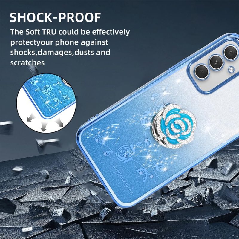 A54 Hybrid Protective Case for Galaxy A54 5G - Blue - Image 2