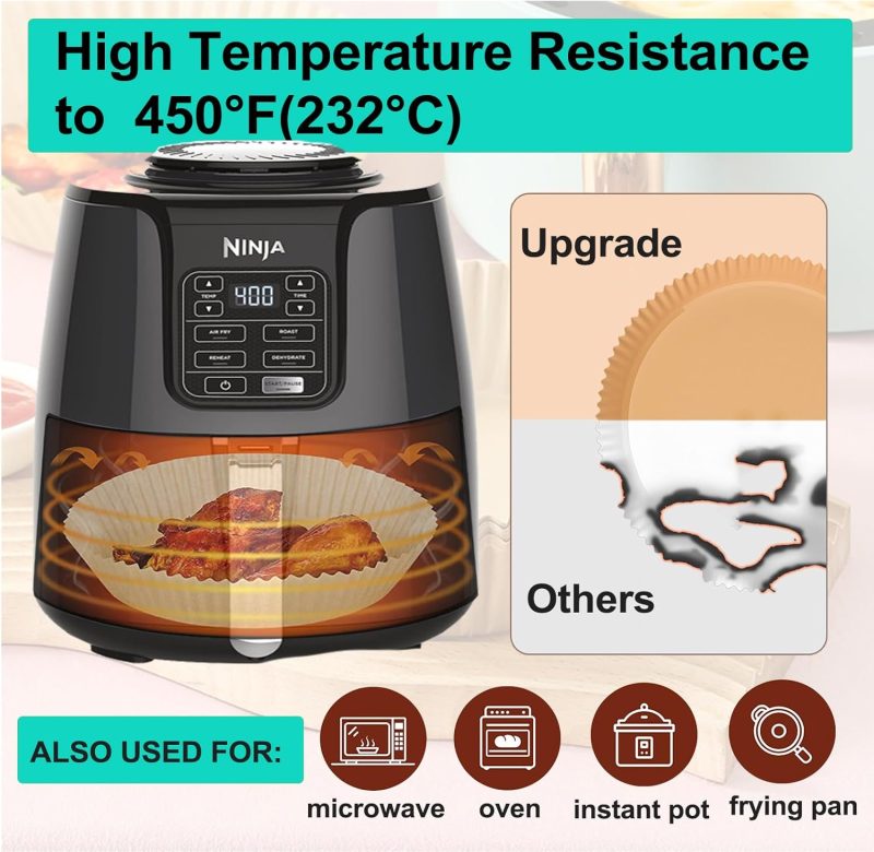 4 Qt Air Fryer Liners - Image 2