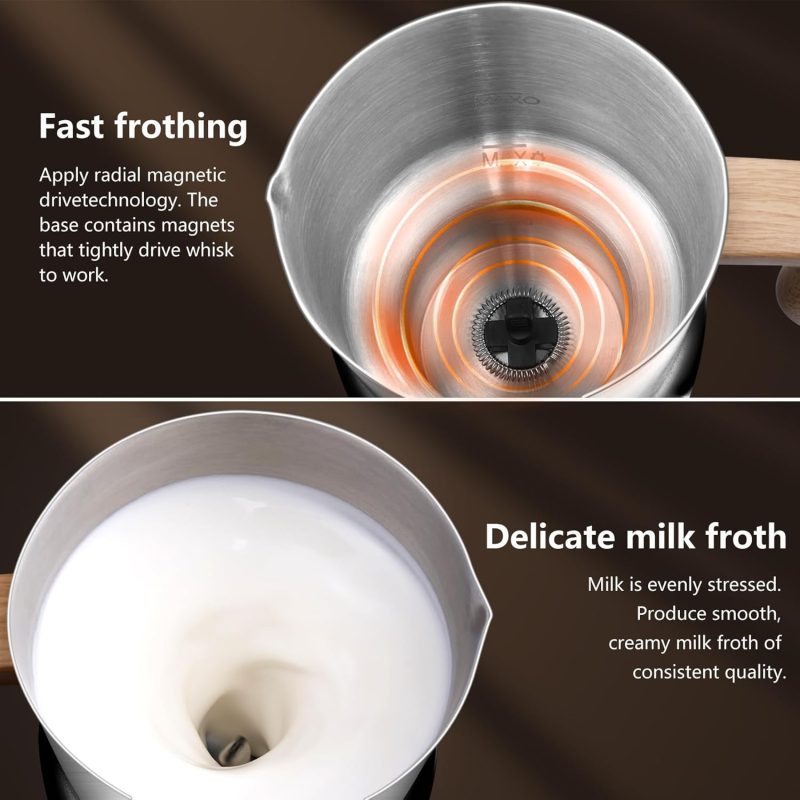 Amzchef 8-In-1 Milk Frother And Steamer 550 Watts - Image 5