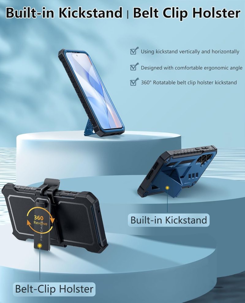 FNTCASE Hybrid Protective Case for Galaxy S24 - Image 5
