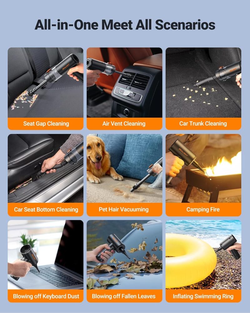 Sealight Car Vacuum Portable Cordless - Image 2