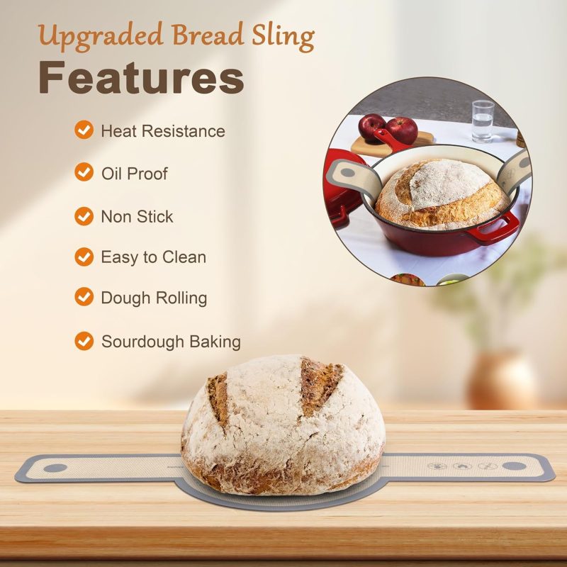 Silicone Bread Sling For Dutch Oven - Image 2