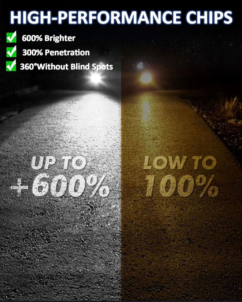 Marsauto Hb4/9006 Led Fog Light Bulbs - Image 2