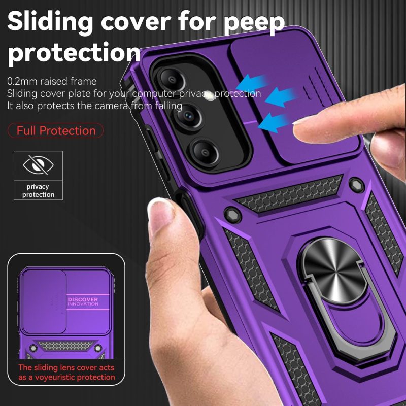 A15 Hybrid Protective Case for Galaxy A15 5G - Purple - Image 5