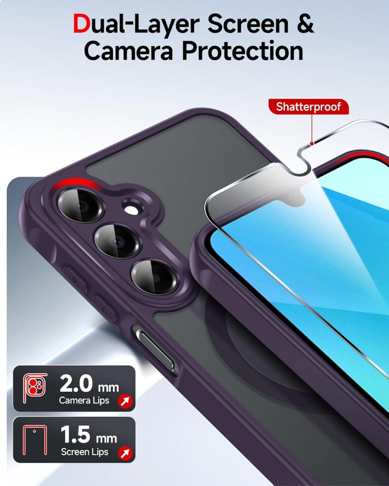 A16 Hybrid Protective Case for Galaxy A16-5G - Image 4