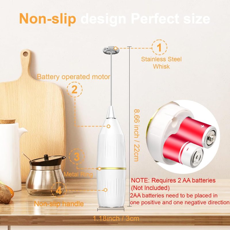 Milk Frother Handheld - Image 2