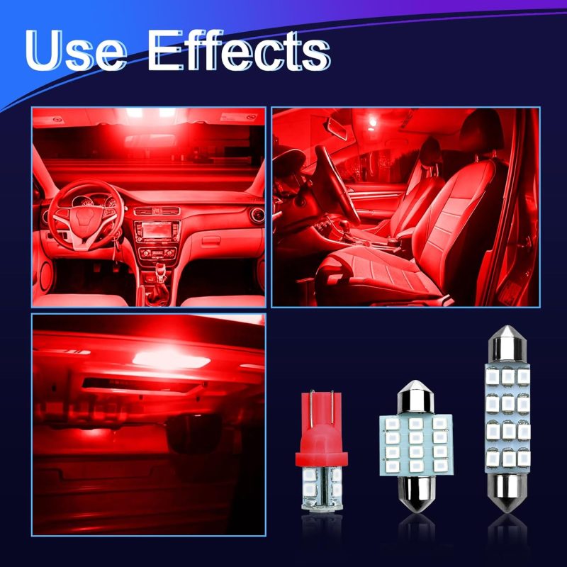 Ntnev 24Pcs Led Interior Replacement Bulbs - Image 6
