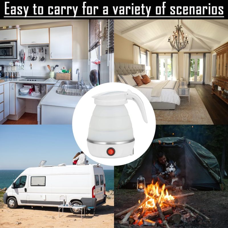 Travel Kettle Electric Small Foldable Portable Kettle - Image 5