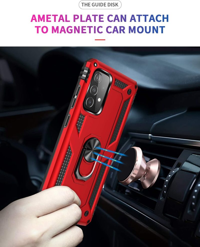 A52 Phone Case for Galaxy A52 5G - Red - Image 3