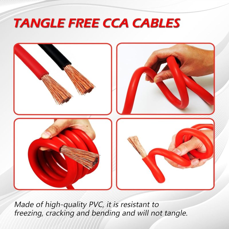 Noone Jumper Cables For Car Battery - Image 2