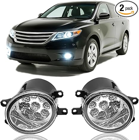 Led Fog Light For Toyota Venza 2009-2015 Replacement Front Bumper Lamp