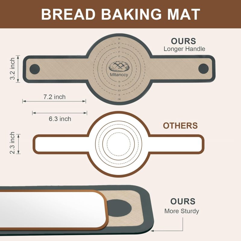 3 Pcs Silicone Bread Sling For Dutch Oven Liners - Image 3