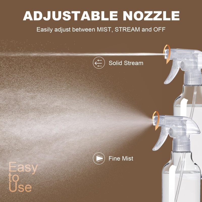 Plastic Spray Bottles (2-Pack - Image 3