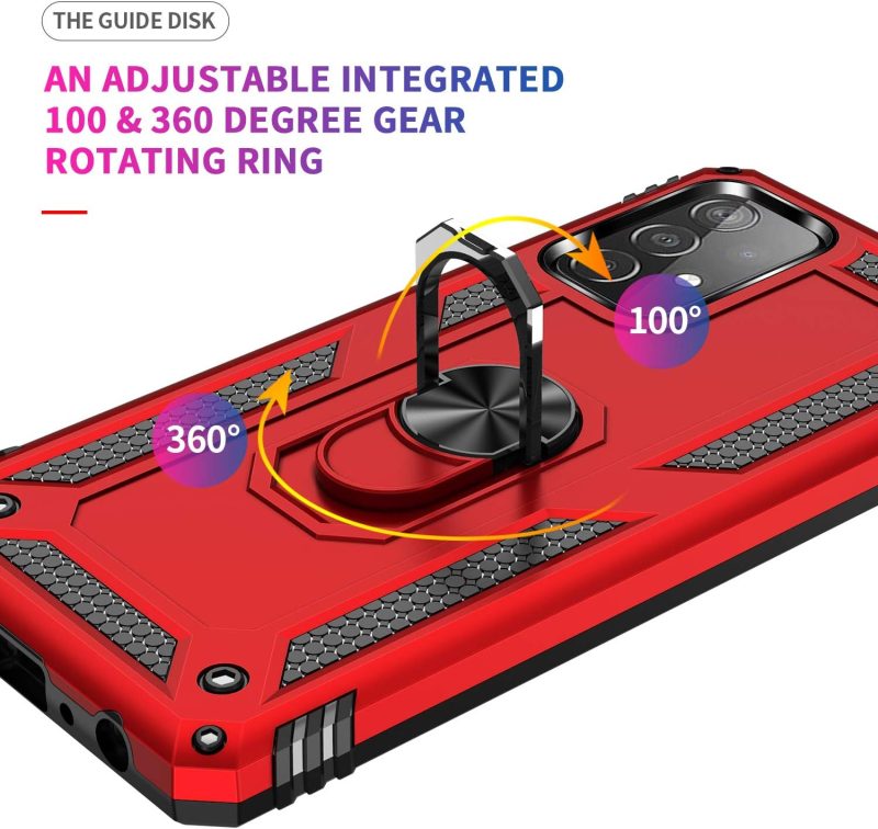 A52 Phone Case for Galaxy A52 5G - Red - Image 5
