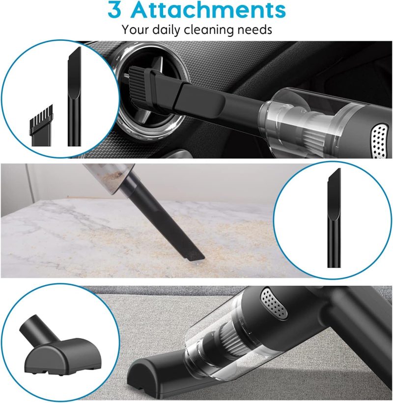 Haisito Mini Vacuum Cleaner For Car - Image 4