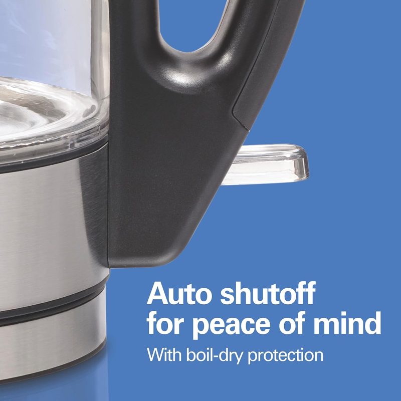 Hamilton Beach Glass Electric Tea Kettle - Image 4