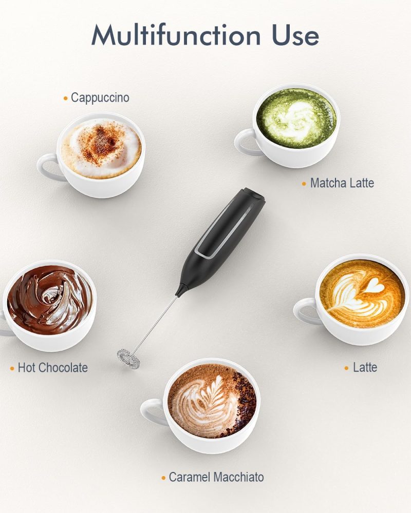 Milk Frother Handheld Battery - Image 4
