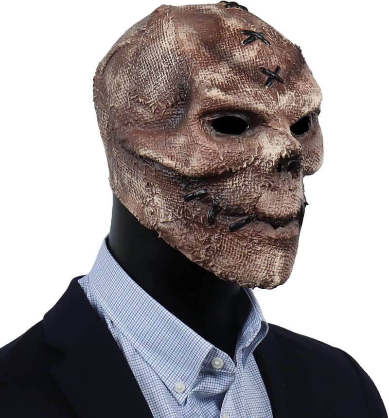 Creepy Full Head Skull Mask Halloween Scary Latex Helmet For Cosplay Party Props - Image 2