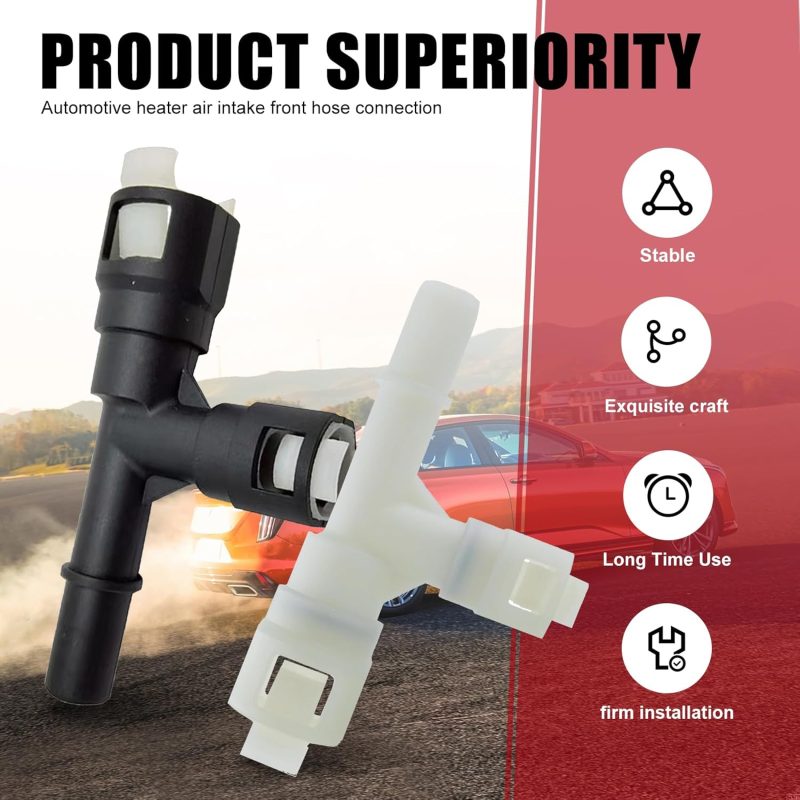2 Pcs Car Heater Inlet Hose Joint - Image 3