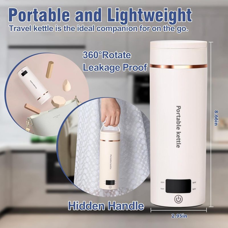 Travel Electric Kettle Portable Mini Kettle - Image 5