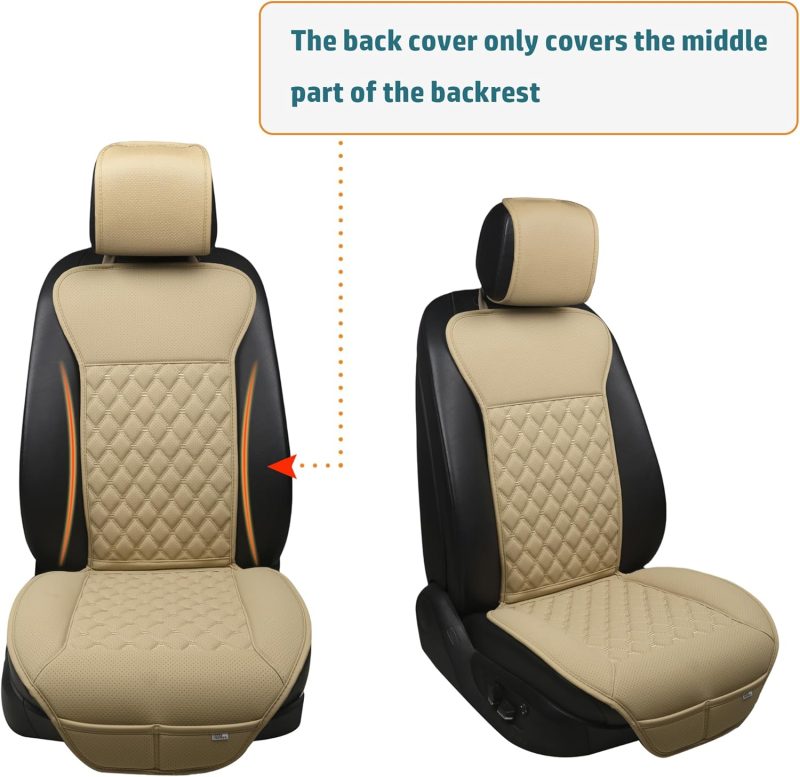 Black Panther 1 Pair Luxury Car Seat Covers Protectors - Image 2