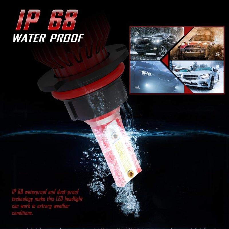 For 2002 2003 2004 2005 Dodge Ram 1500 2500 3500 9007 9145 High Low Beam Fog Lights High Low Combo - Image 5
