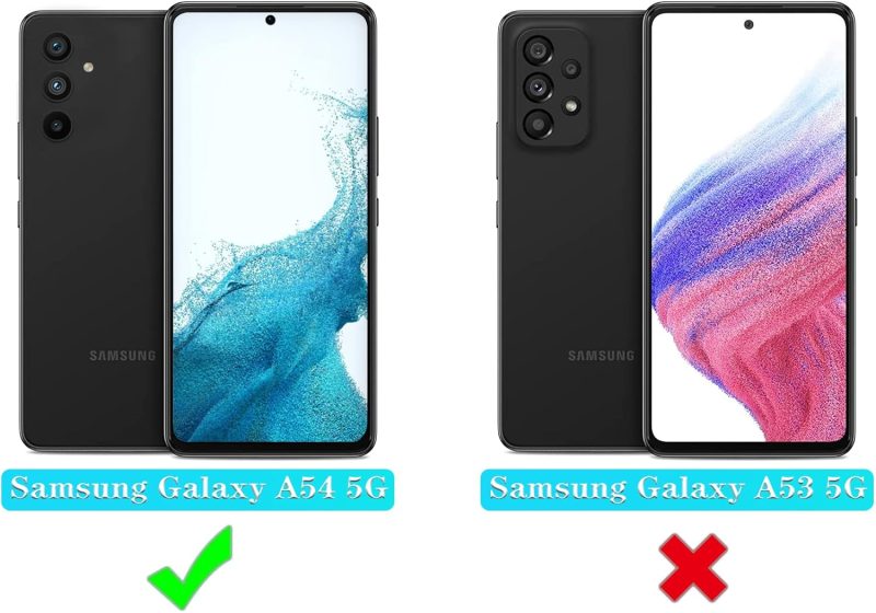 A54 Phone Case for Galaxy A54 5G - Purple SkyBlue - Image 2