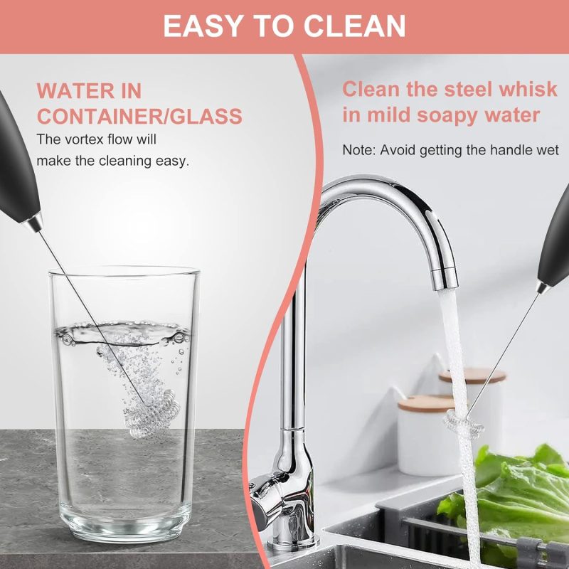 Powerful Milk Frother With Double Whisk - Image 6
