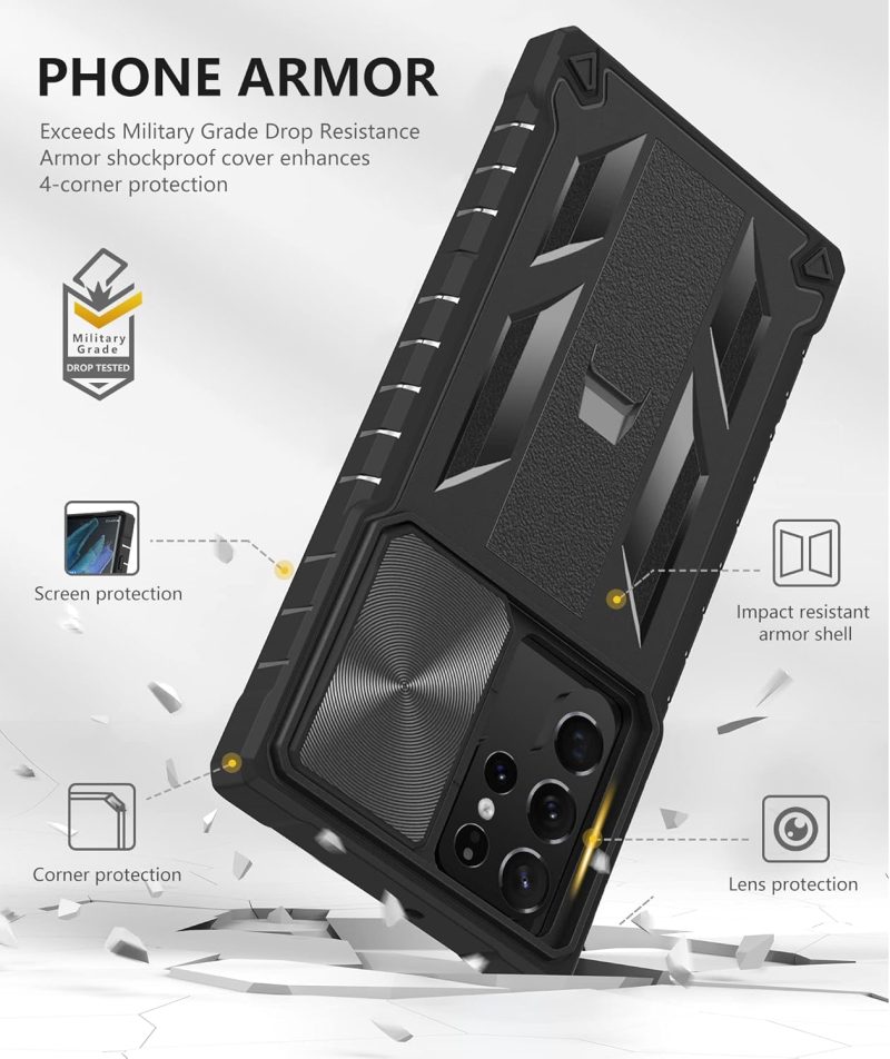 S22 Hybrid Protective Case for Galaxy S22 Ultra - Image 6