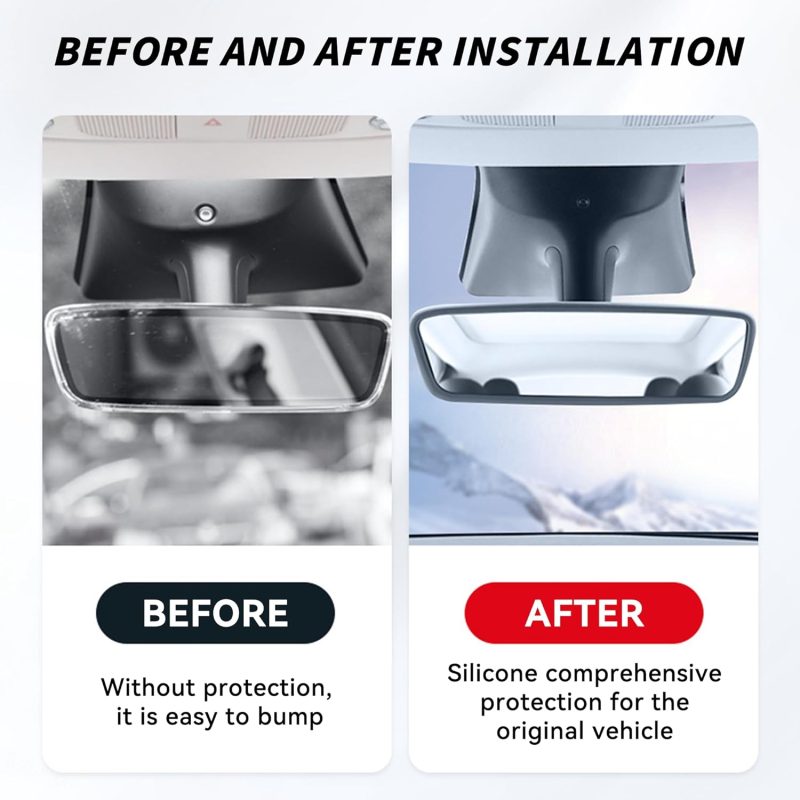 Car Rear View Mirror Protector Frame - Image 5