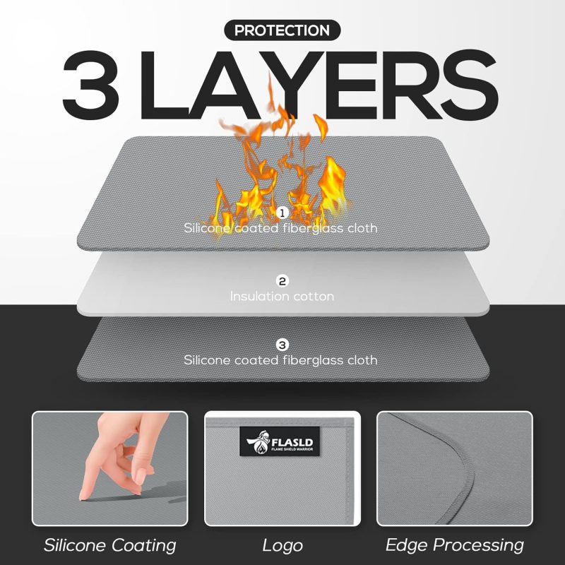 Flasld Heat Resistant Mat For Air Fryer Site On - Image 3