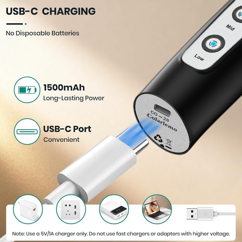 Milk Frother Handheld Rechargeable - Image 4