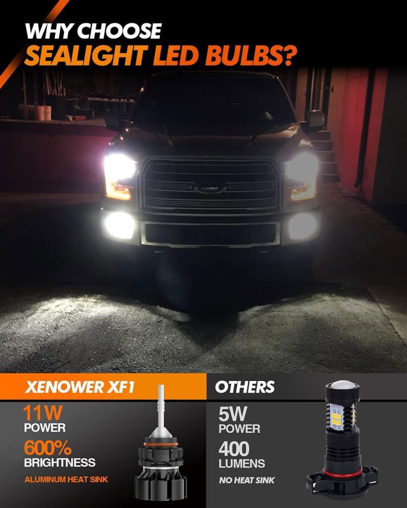 Sealight 5201 5202 Led Fog Light Bulbs - Image 5