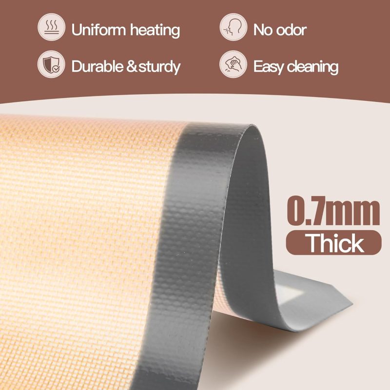 3-Pack Non-Stick Silicone Baking Mat - Image 5