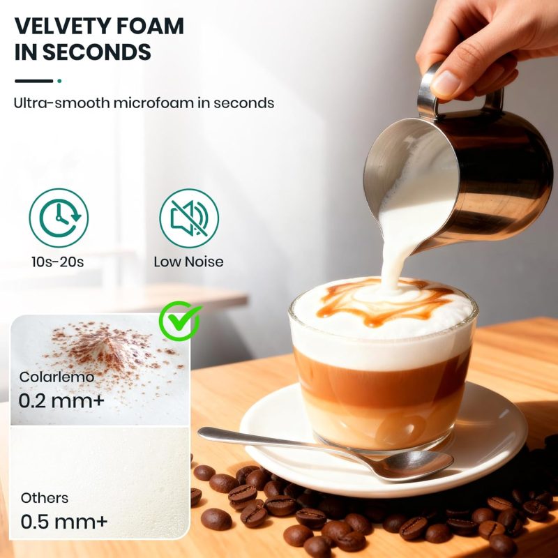 Milk Frother Handheld Rechargeable - Image 2