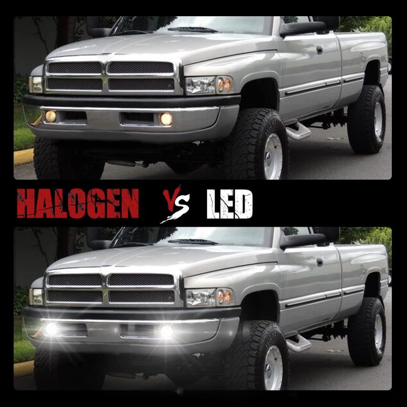 Bunker Indust Dodge Ram Led Fog Lights With Daytime Running Lights Set - Image 2