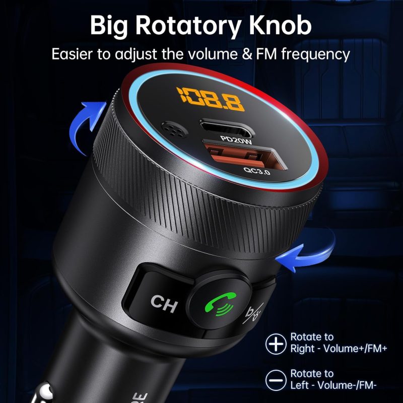 Syncwire Bluetooth 5.4 Fm Transmitter For Car - Image 6