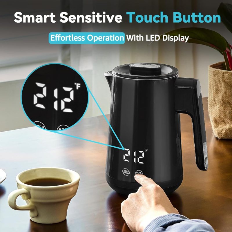 Seehot® 850Ml Small Electric Kettle Temperature Control - Image 5
