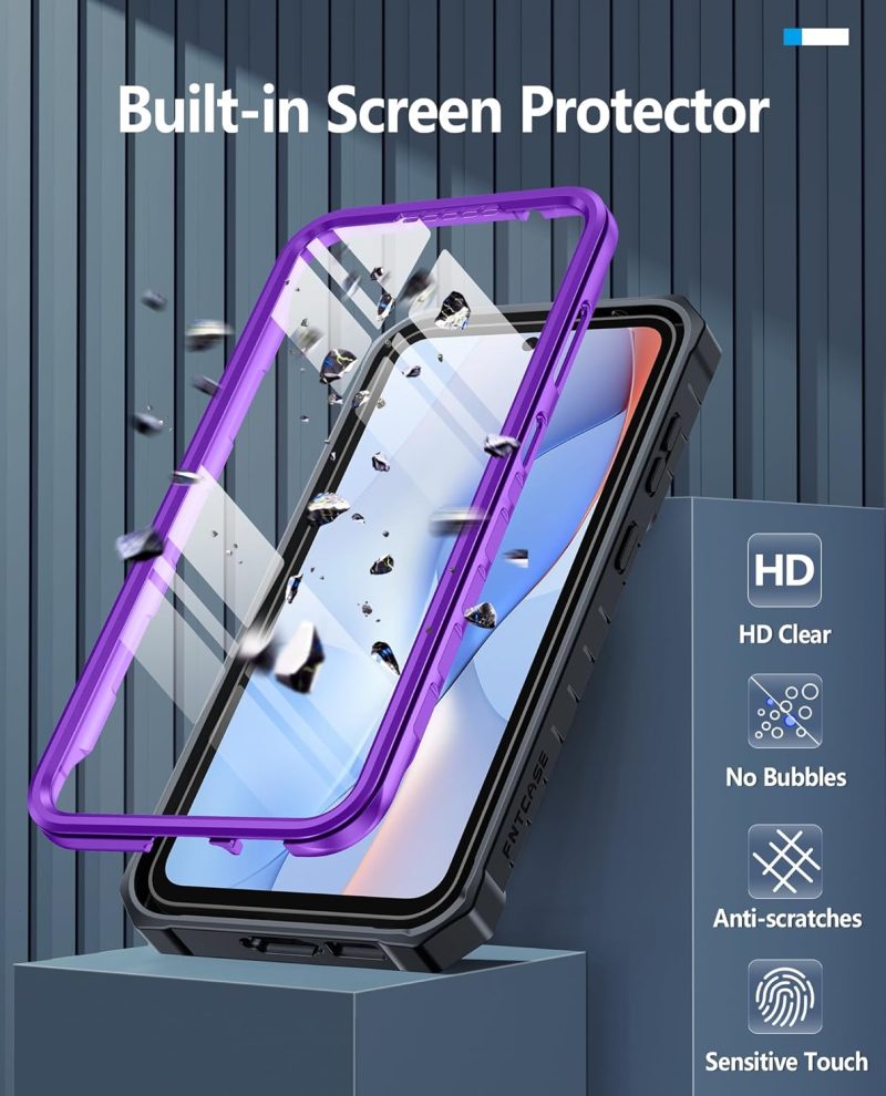 FNTCASE Hybrid Protective Case for Galaxy S24 - Image 5